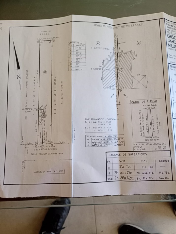 SE VENDEN 3 HECTAREAS EN PARANA IDEAL LOTEO TERRENOS
